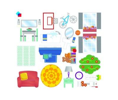 Costruzioni Magnetiche House 28pz.