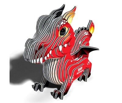 Puzzle 3D Eugy Dragon Rouge