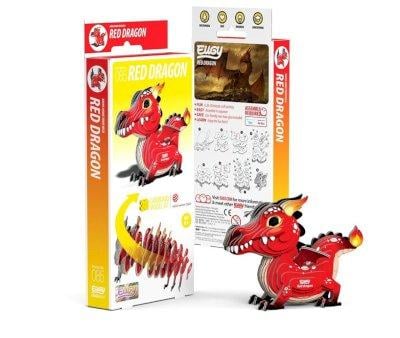 Puzzle 3D Eugy Dragon Rouge