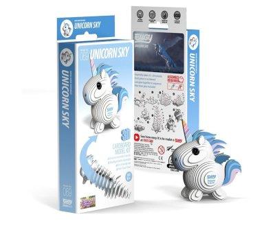 Puzzle 3D Eugy Unicornio Celeste