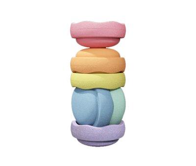 Stapelstein Original Rainbow 6 Pastel