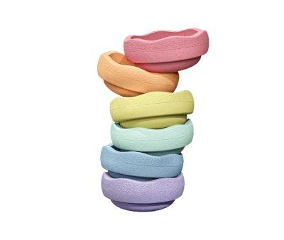 Stapelstein Original Rainbow 6 Pastel