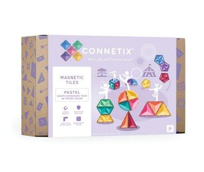 Connetix 48 - Rainbow Pastel Shape Expansion Pack