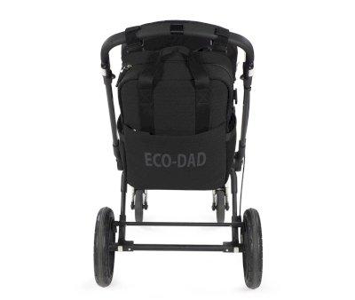 XL Eco Dad Black Backpack
