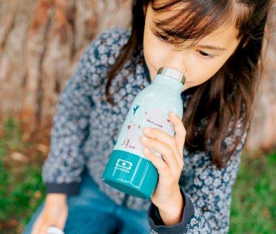 Thermal Bottle Cooly Capy Blue