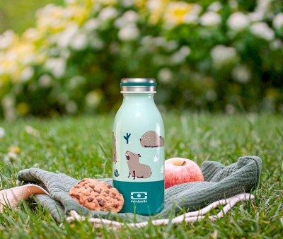 Thermal Bottle Cooly Capy Blue