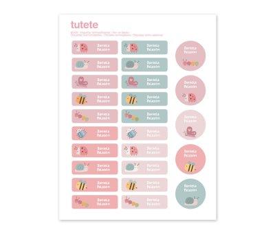 25 tiquettes pour Vtements Bugs