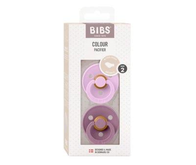 2 Chupetes BIBS Colour Anatmica Violet Sky/Mauve