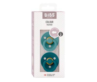 2 Chupetes BIBS Colour Round Island Sea/Forest Lake