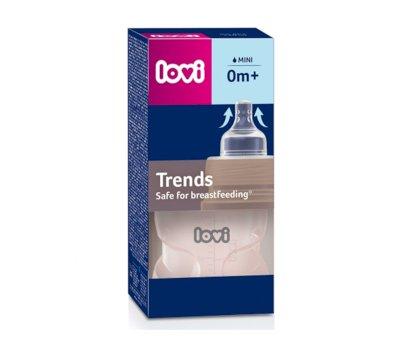 Biberon Trends Dynamic avec Ttine 120 ml Rose