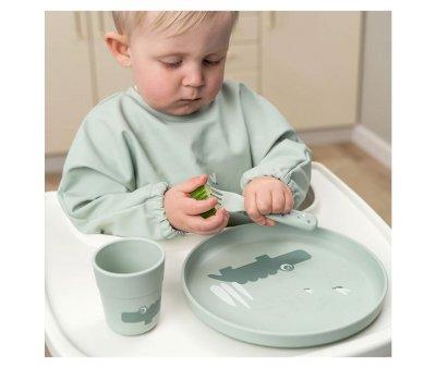 Piatto Foodie Croco Green