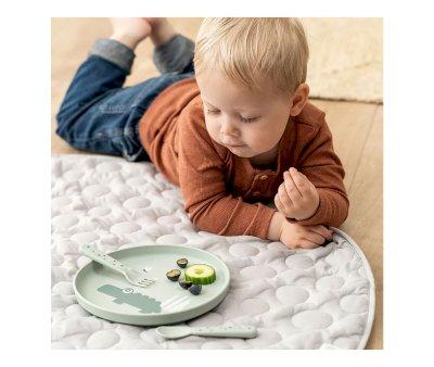 Piatto Foodie Croco Green