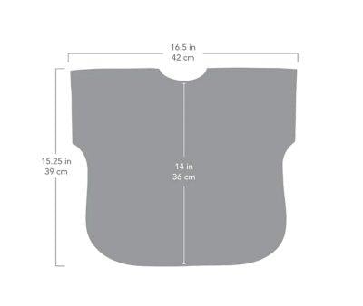 Babete de manga curta Bumkins Lace