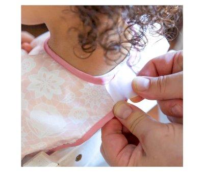 Babete de manga curta Bumkins Lace