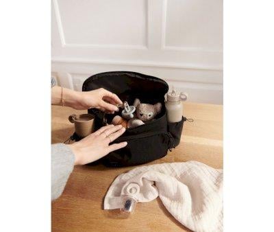 Black Olivie Baby Stroller Bag