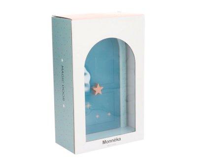 Puerta y Buzn Mgicos con Complementos Azul Personalizable