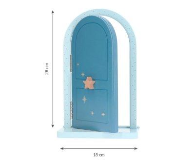 Puerta y Buzn Mgicos con Complementos Azul Personalizable