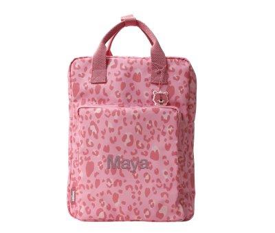 Mochila Animal Print Cheetah Grande Personalizable