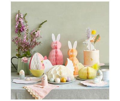 6 decoraciones de Pascua Honeycomb