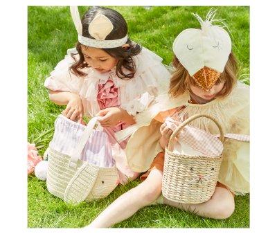 Cesta Bunny Stripy