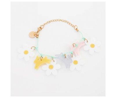 Pulsera Conejito y Margarita
