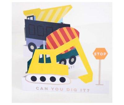 Tarjeta de Cumpleaos Construction