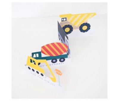 Tarjeta de Cumpleaos Construction