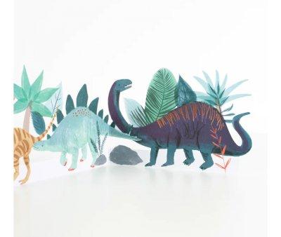 Carto de Aniversrio Dinossauro