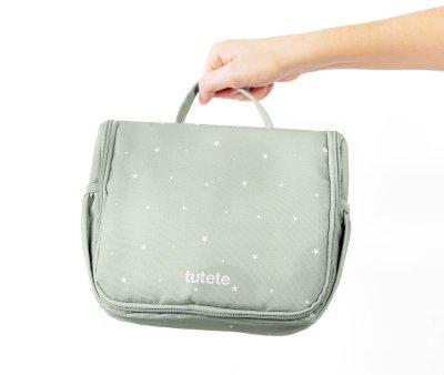 Travel Toiletry Bag Tutete Stars Sage