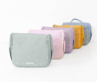Travel Toiletry Bag Tutete Stars Sage