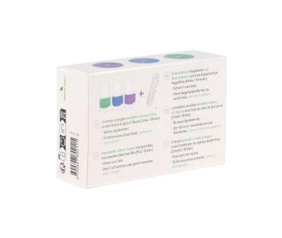 Pack 3 Esmaltes  base de gua Aurora Boreal + Limo