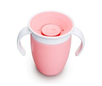 Mug Anti-renversement avec poignes Miracle 360 Rose Pastel 200 ml