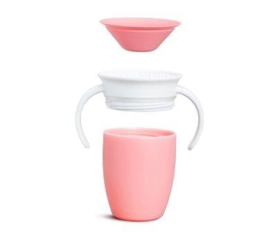 Mug Anti-renversement avec poignes Miracle 360 Rose Pastel 200 ml