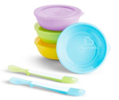 Pack 4 Ciotole Pastel Love-a-Bowls? e 2 Cucchiaini