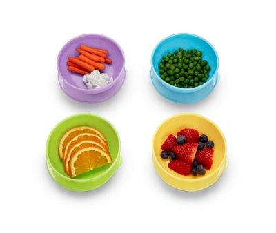 Pack 4 Ciotole Pastel Love-a-Bowls? e 2 Cucchiaini