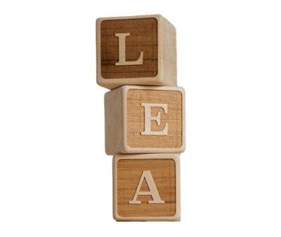Premium Personalized Wooden Cubes