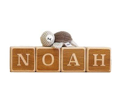 Premium Personalized Wooden Cubes