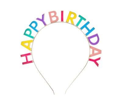 Cerchietto Happy Birthday MultiColor
