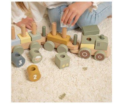 Tractor de Nacimiento Personalizable Little Farm Sage