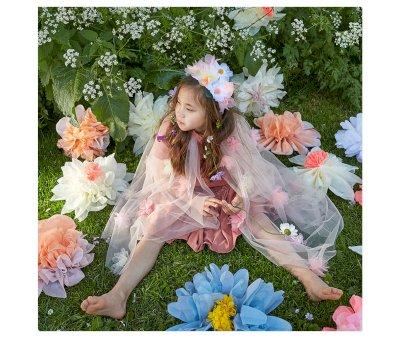 Mantello Flowers 3-6 anni