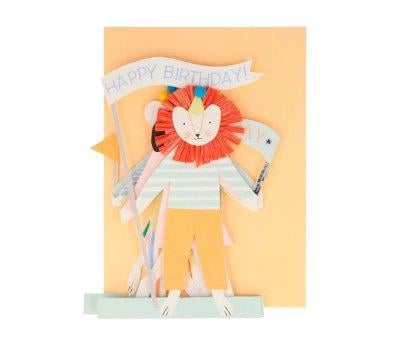 Tarjeta de Cumpleaos Party Animal