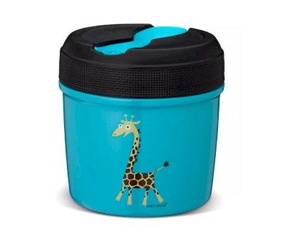Thermos for Solids LunchJar Giraffe Turquoise