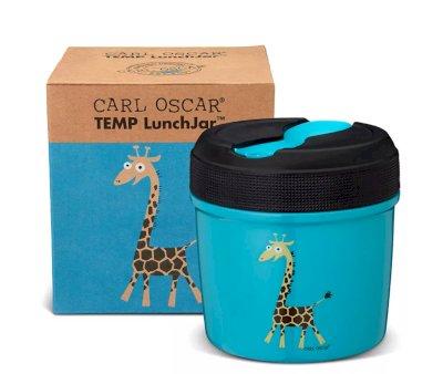 Thermos for Solids LunchJar Giraffe Turquoise