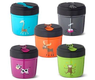 Thermos for Solids LunchJar Giraffe Turquoise