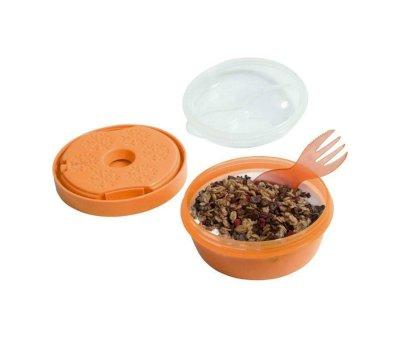 Lancheira Orange N'ice Cup com tampa de resfrigerao
