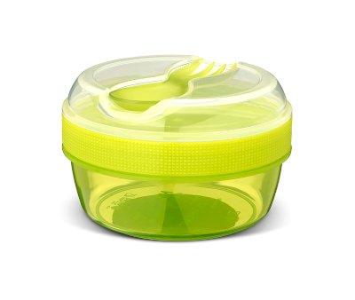 Lancheira N'ice Cup Lime com tampa de refrigerao