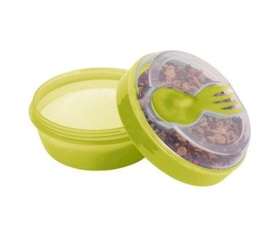 Lancheira N'ice Cup Lime com tampa de refrigerao
