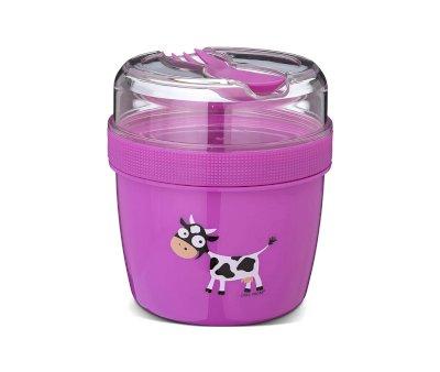 Fiambrera Snack N'ice Cup L Purple
