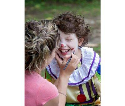 Kit de Maquilhagem Facial Palhao e Arlequim