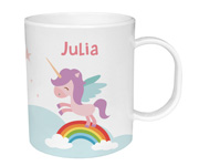 Tazza Personalizzata Unicorno Arcobaleno